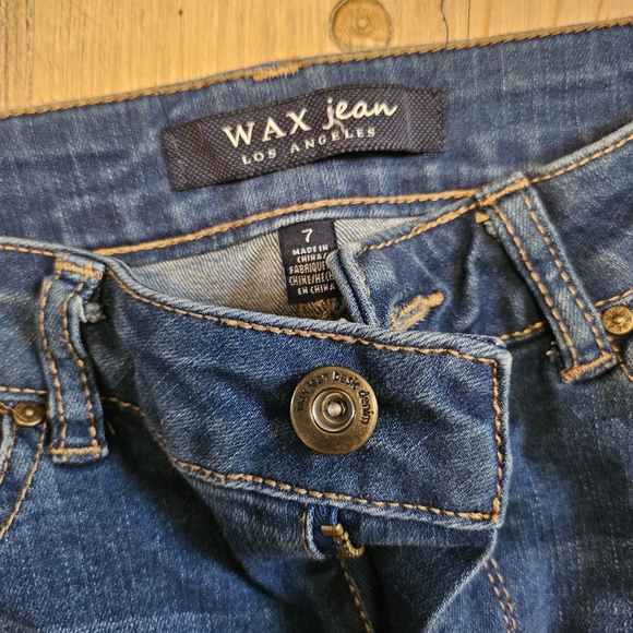 Wax Jean Distressed Dark Blue Skinny Jeans BUNDLE ANY 3 JEANS FOR ONLY $50 - Picture 2 of 3